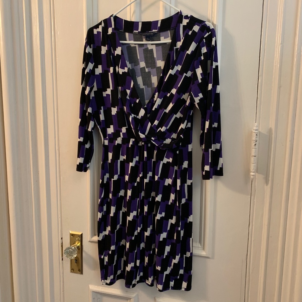 Banana Republic faux wrap dress